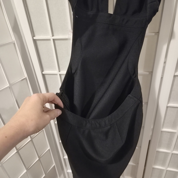 Tobi Black Halter Neck Dress NWT Sz S - Picture 8 of 11